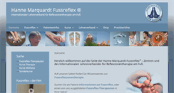 Desktop Screenshot of fussreflex.de